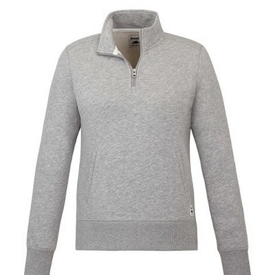 Women's PADDLECREEK Sueded Fleece Quarter Zip Pullover
